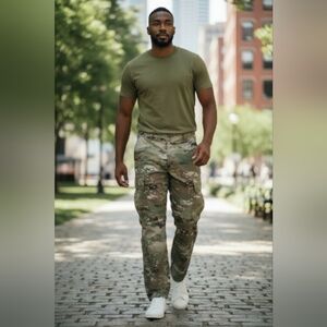 Trousers Army Combat Uniform -Camouflage Cargo Pants-unisex